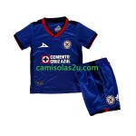 Camisolas de futebol Cruz Azul Criança Equipamento Principal 2023/24 Manga Curta